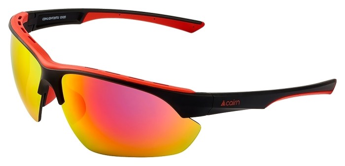 Очки Cairn Dhlight Category 3 mat black-bright red