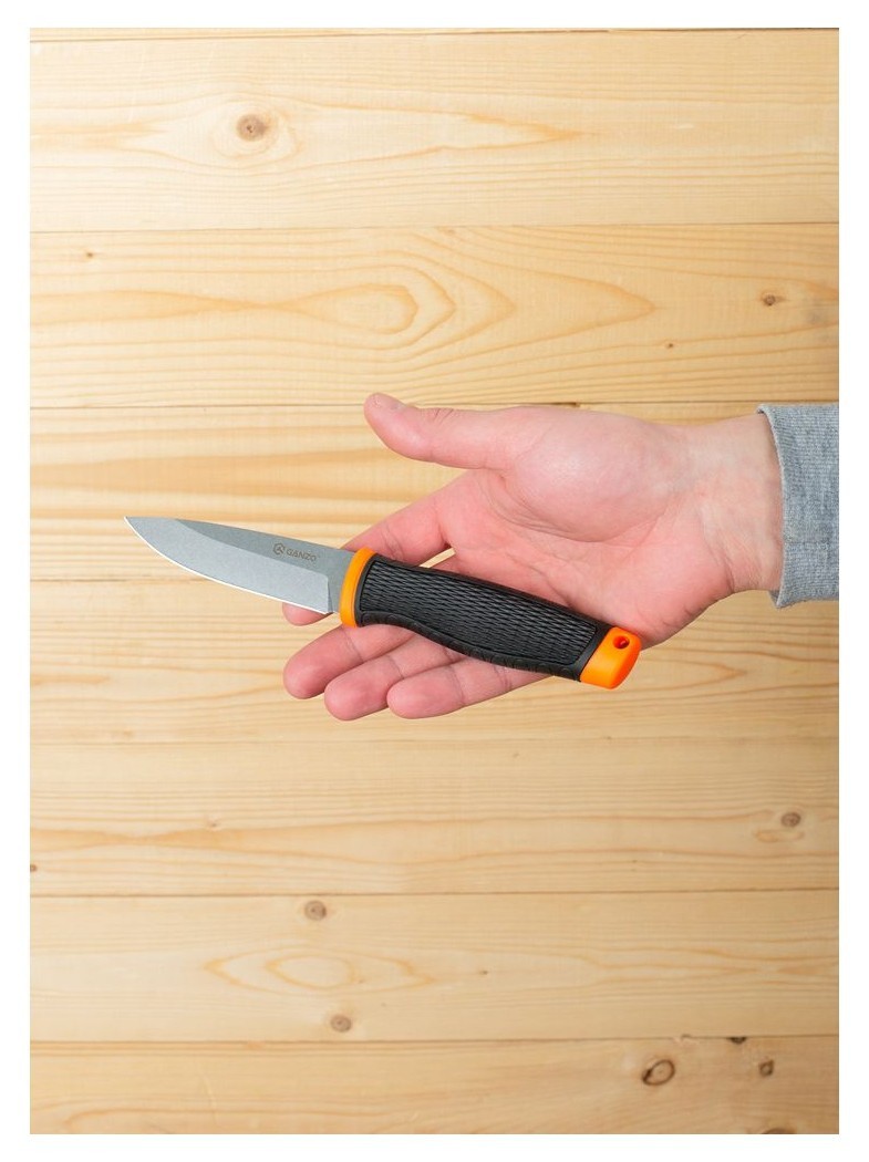 Ніж Ganzo G806-OR помаранчевий з ножнами, укр, укр