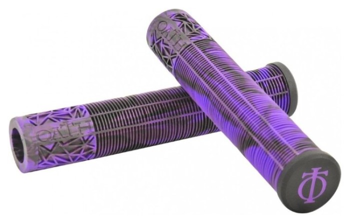 Гріпси для самокату OATH Hand Grip Bermuda - Purple/Black Marble, укр, укр