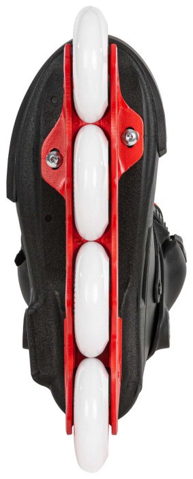 Фріскейт ролики POWERSLIDE ( 908370 ) Next Black Red 80 2023, укр, укр