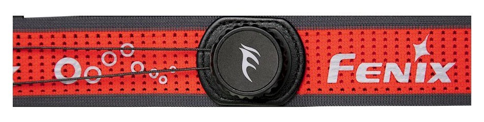 Стрічка для налобних ліхтарів Fenix, одинарна, AFH-05, чорно-червона