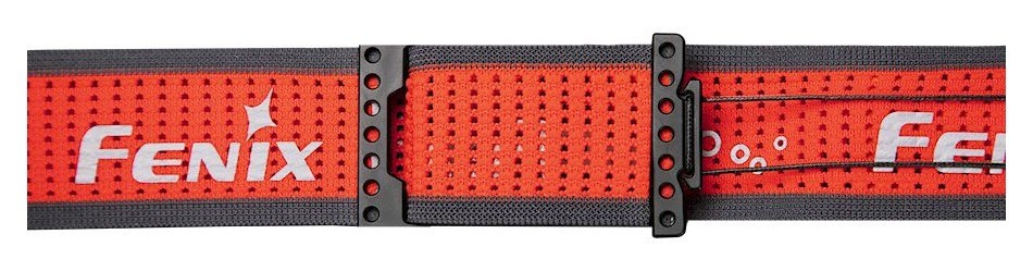 Стрічка для налобних ліхтарів Fenix, одинарна, AFH-05, чорно-червона