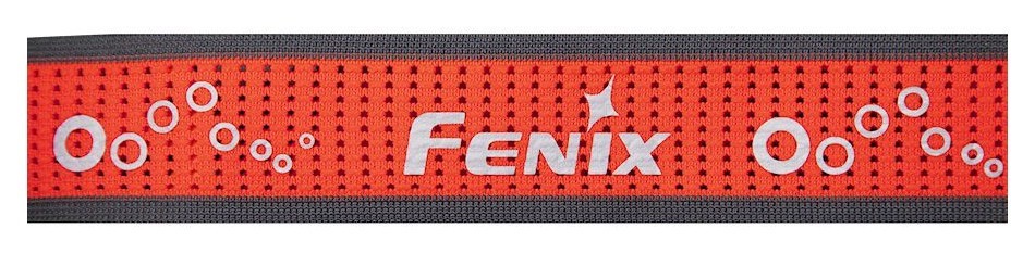 Стрічка для налобних ліхтарів Fenix, одинарна, AFH-05, чорно-червона