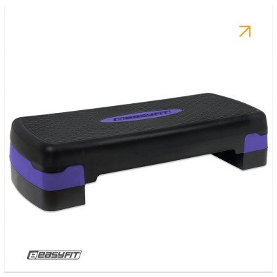 Степ-платформа EasyFit Step-B 2-ступінчаста фіолетова