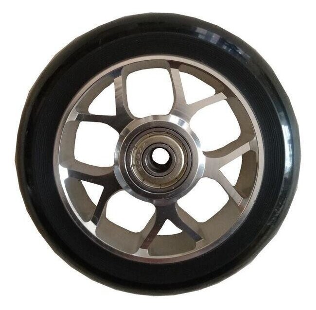 Колесо Freerider Naga 100 мм, срібне, укр, укр