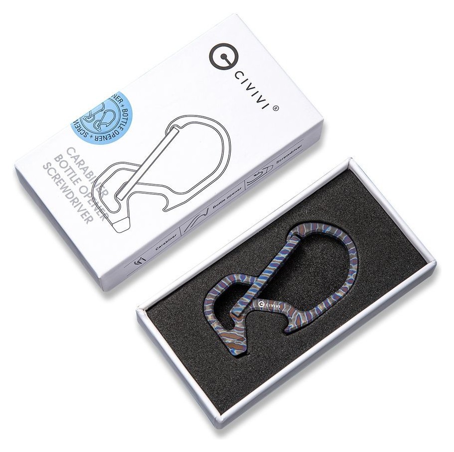 Карабин титановый Civivi CA-01B