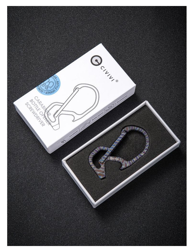 Карабин титановый Civivi CA-01B