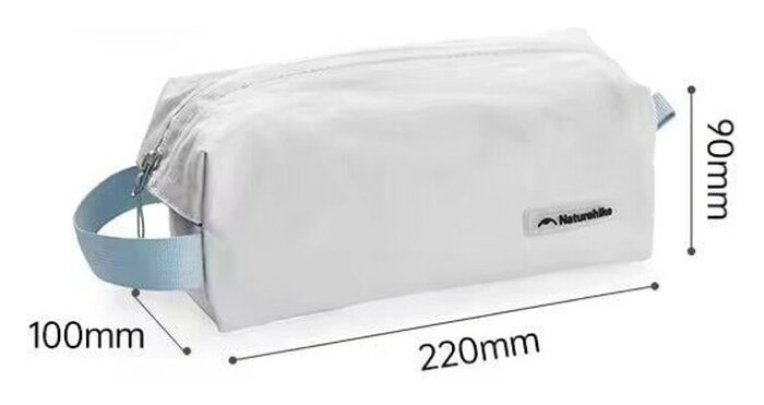 Косметичка Naturehike CNK2450XB024, размер S, серый