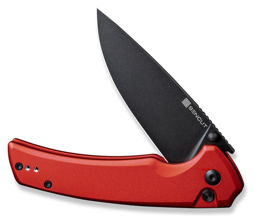 Нож складной туристический Sencut Serene, (8.8 см) D2/Aluminum красный