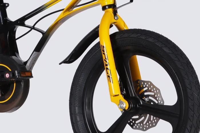 Велосипед MG 16" SPACE KID ANDROMEDA DD рама-9" жовто-чорний 2026