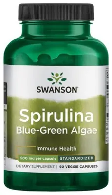 Spirulina Blue-Green Alhae 500mg - 90veg caps
