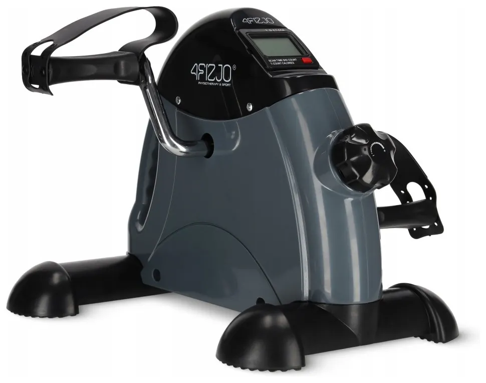 Міні велотренажер 4FIZJO Active 2 в 1 для рук та ніг Grey/Black (P-5905973401708) (LFP-5905973401708)