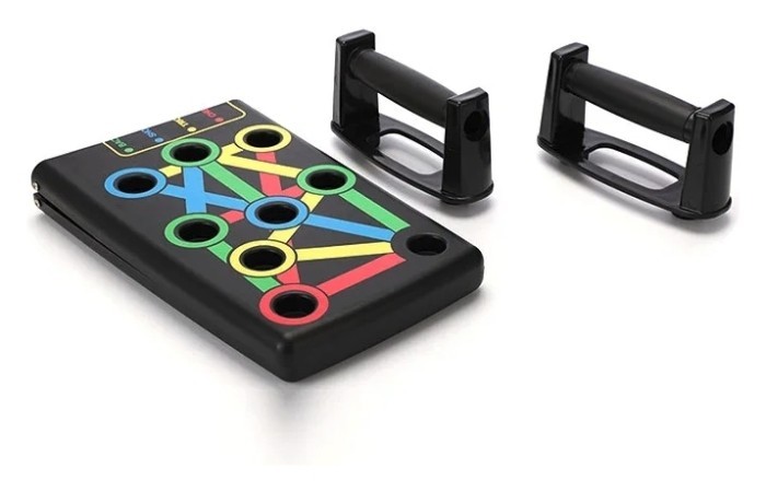 Дошка для віджимань ROU 14 в 1 з упорами різним хватом, укр, укр