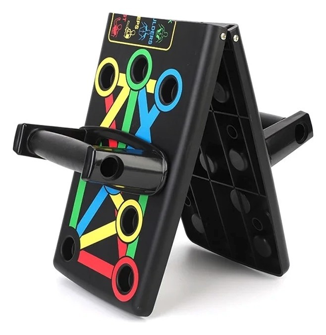 Дошка для віджимань ROU 14 в 1 з упорами різним хватом, укр, укр