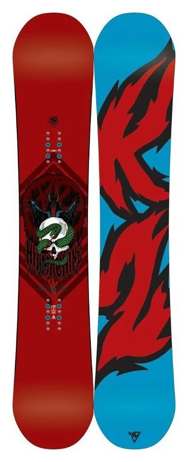 Сноуборд K2 HITMACHINE 155 Blue/red (1140012) (157 см blue, red)