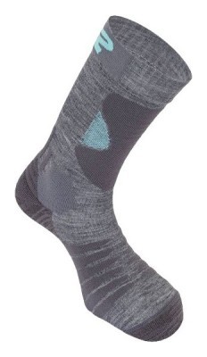 Носки для туризма женские K2 ICE SKATING 35-38 Lt grey/dk grey (15300)