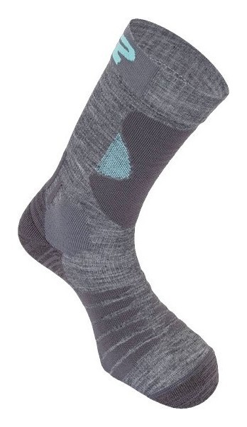 Носки для туризму жіночі K2 ICE SKATING 35-38 Lt grey/dk grey (15300), укр, укр