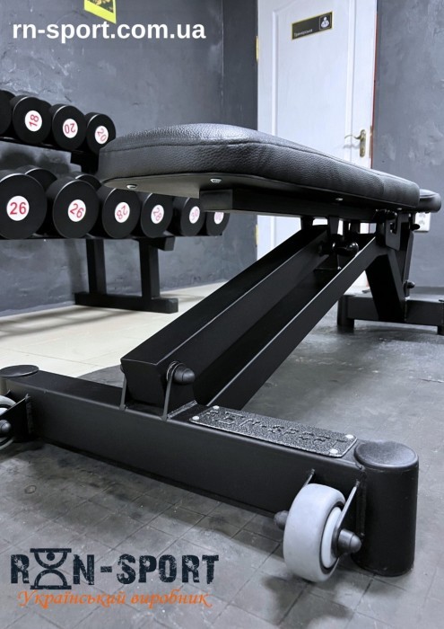 Лава для жима профессиональная RN-Sport black rock - Черная