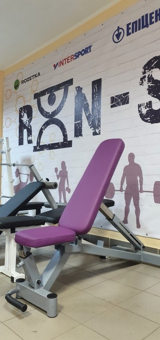 Лава для жима профессиональная RN-Sport black rock - Черная