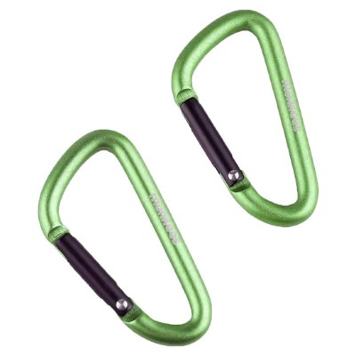 Munkees 3205 карабин D 5 мм x 50 мм (пара) grass green