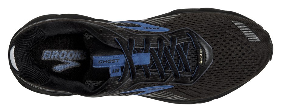 Кроссовки мужские Brooks GHOST 12 GTX M 41 (8.0US) Black/ebony/blue (1103111D064)