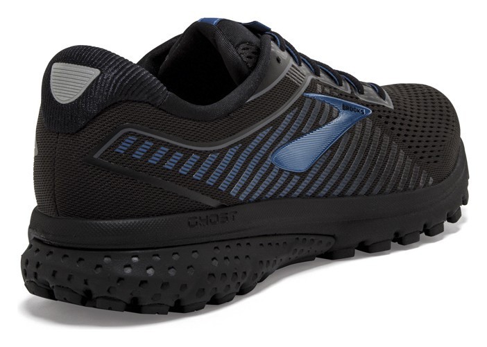Кросівки чоловічі Brooks GHOST 12 GTX M 41 (8.0US) Black/ebony/blue (1103111D064), укр, укр