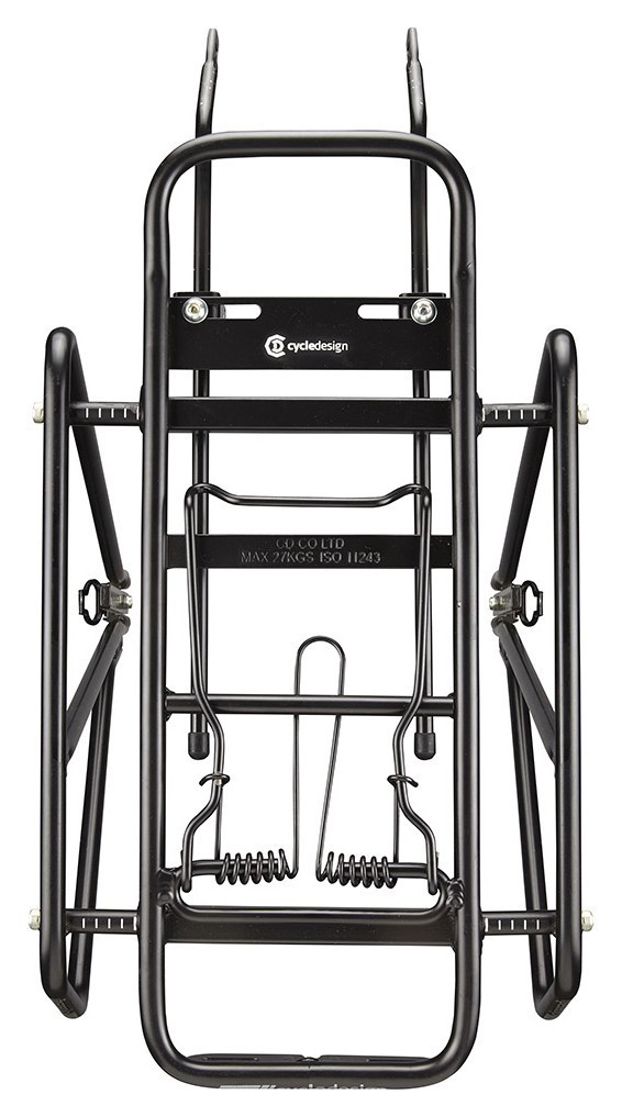 Багажник для велосипеда Cycledesign WIDE CARRY Black (CR0009)