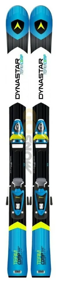 Лижі гірські (комплект) Dynastar TEAM COMP XPRESS+XPRESS TEAM 7 130см White/black/blue (DAEBB02+FC2D055) (130 см білий/чорний/синій)