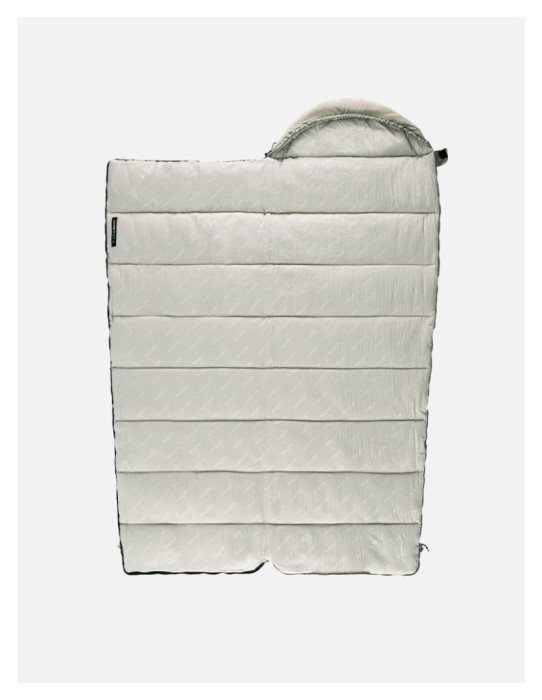 Спальный мешок с капюшоном с обычным мешком для хранения Naturehike M300 CNK2350WS023, серый, левый