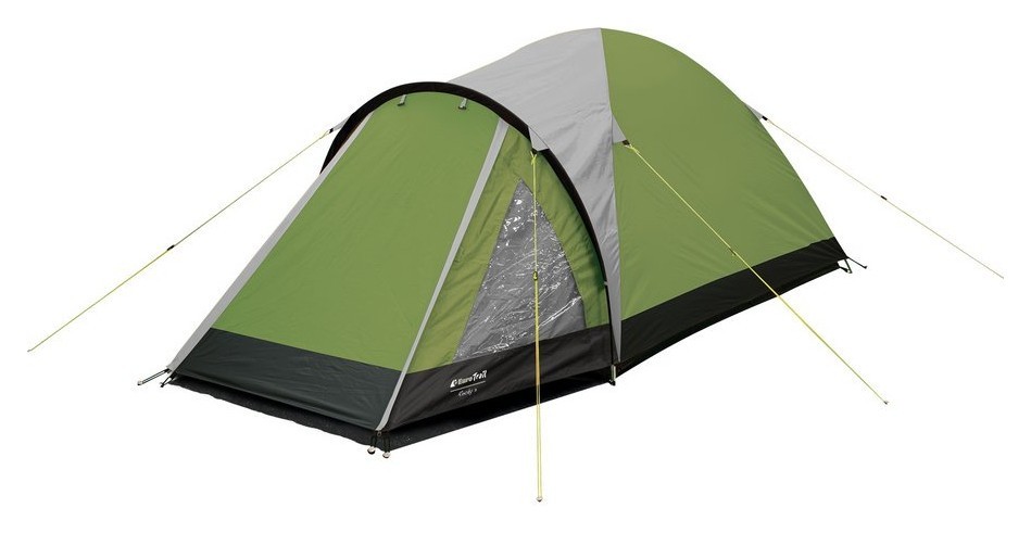 Палатка туристическая Eurotrail CAMPSITE ROCKY 3 0904 Olive green/charcoal (ETTE0806)