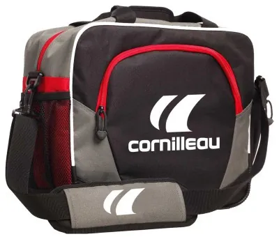 Сумка через плече CORNILLEAU чорно-червона 654000