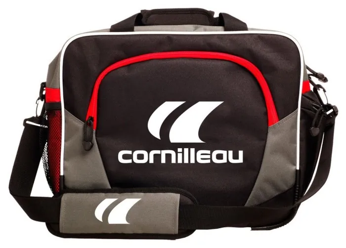 Сумка через плече CORNILLEAU чорно-червона 654000