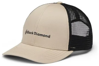 Кепка Black Diamond BD Trucker Hat, One Size, Khaki/Black/BD Wordmark