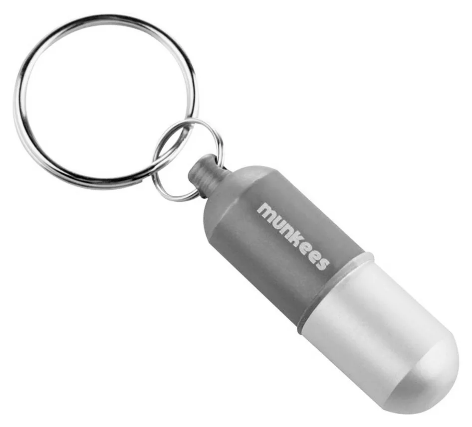 Munkees 3625 брелок Waterproof Capsule Small grey (3625-GY)