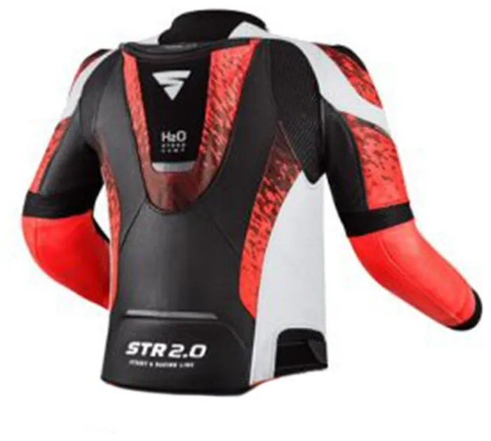 Мотокуртка Shima STR 2.0 Black/White/Red L
