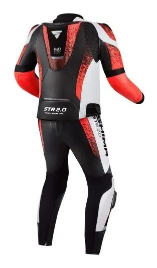 Мотокуртка Shima STR 2.0 Black/White/Red L