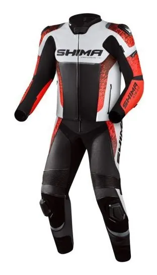 Мотокуртка Shima STR 2.0 Black/White/Red L