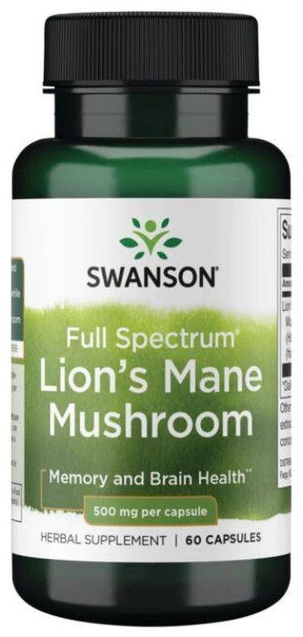 Lions Mane Mushroom 500mg - 60caps