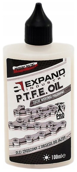 Мастило для ланцюга EXPAND Chain P.T.F.E. Oil для сухої  погоди 100 мл, укр