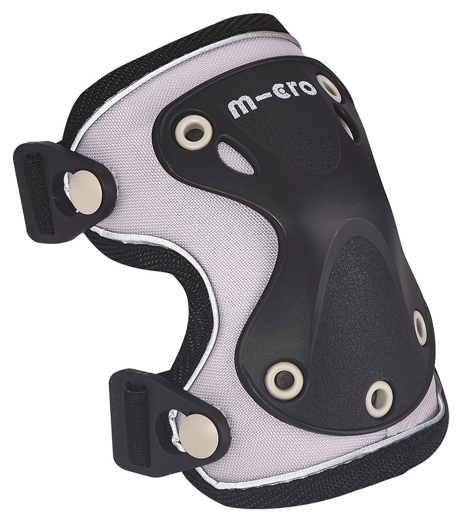 Захисний комплект налокітники та наколінники MICRO - ЧОРНИЙ (лік. 17-21 cm, кол. 25-31 cm, M)