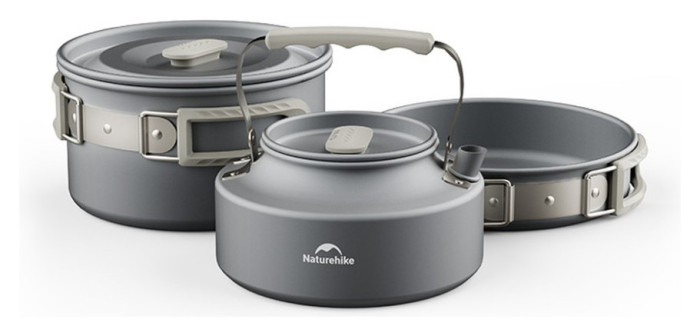 Чайник Naturehike CNK2450CF010 0.8 л, алюміній