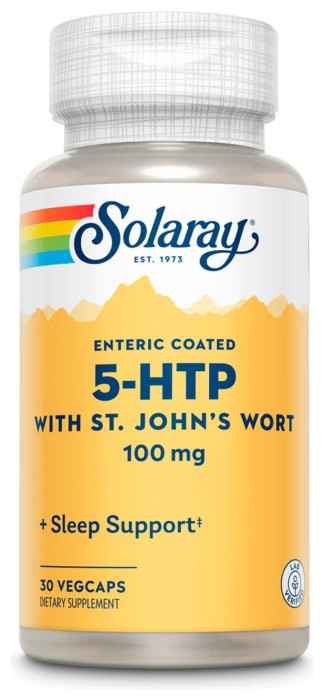 Guaranteed Potency 5-HTP + St. John's 100mg - 30 vcaps