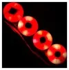 Колеса для роликів Flying Eagle Lazerwheelz-Sparkle 80 mm, сірі, світяться червоним (4 pack)