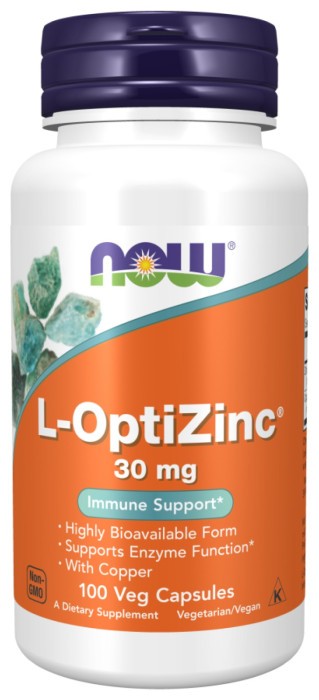 L-Optizinc(R) 30mg+Copper - 100 vcaps