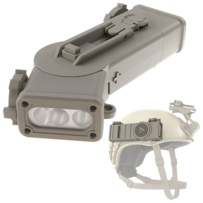 Фонарь налобный Mactronic Storm 1LP (100 Lm) White/Red/Green/Blue/IR LED (THL0051)