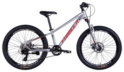 Велосипед AL 24&quot; Formula THOR DD CS рама-12&quot; сріблясто-червоний 2025