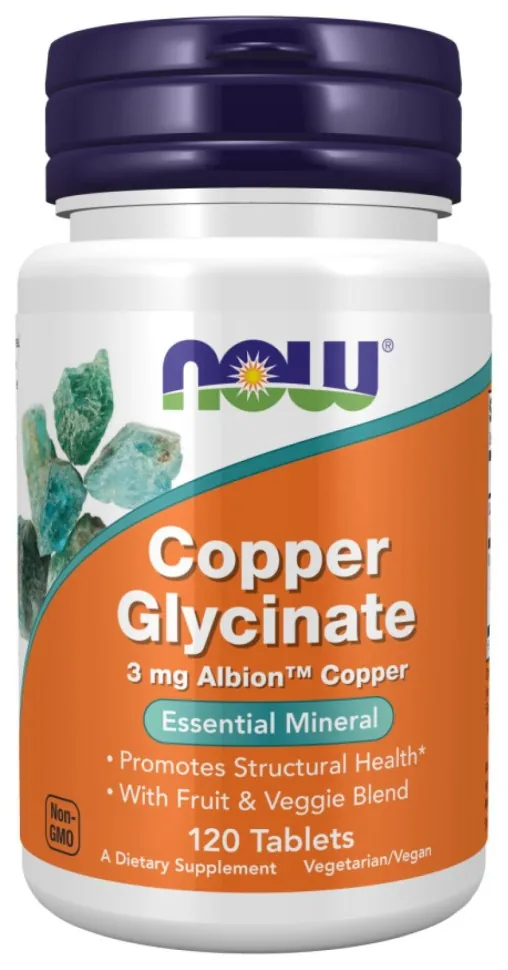 Copper Glycinate 3mg - 120 tabs