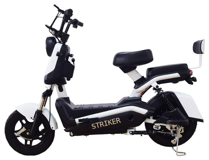 Електроскутер SPACE STRIKER 60B 800Вт 20А*г барабан/барабан свинцево-кислотний бiлий з чорним 2026, укр, укр