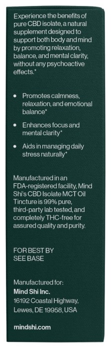 CBD Oil Isolate 3000 mg Strawberry - 10 ml