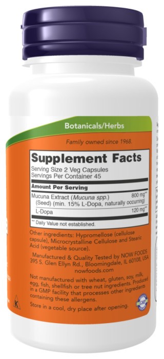 Dopa Mucuna - 180 vcaps